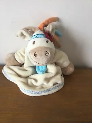£10 • Buy Noukie's Kaya Pinto Hand Puppet Horse Beige Comforter Soother Plushy 