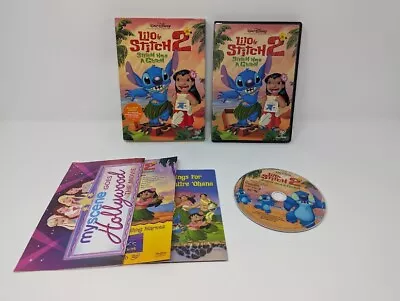 Lilo Stitch 2: Stitch Has A Glitch (DVD 2005) W/ Slipcover + Inserts • $9