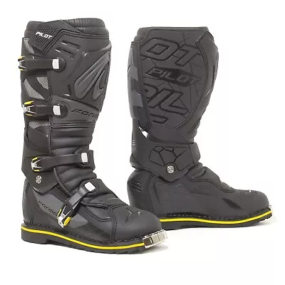 Motocross Boots | Forma Pilot Enduro Offroad Motorcycle Tech Boots • $299