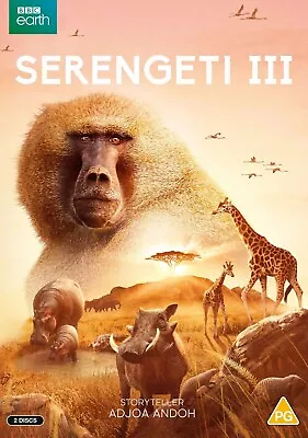 Bbc Earth: Serengeti 3  (david Attenborough) (dvd) New • £11.95