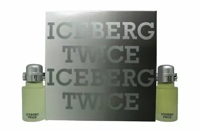 £17.83 • Buy Iceberg Twice Pour Homme Gift Set 75ml Edt + 75ml Aftershave Lotion - Men's. New