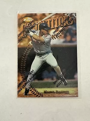 1997 Topps Finest MANNY RAMIREZ Competitors Refractor #265 Cleveland Indians • $19.99