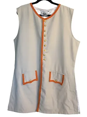 The Pirate Dressing Mens Pirate Captain Costume Long Vest Halloween Steampunk XL • $49.49