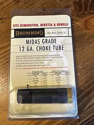 Browning 1130109 Midas Grade Choke Tube - Black FULL Remington Benelli • $35