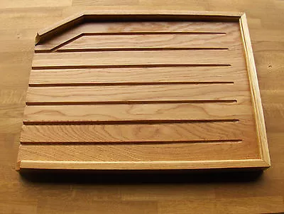 £110 • Buy Oak Large Angled Draining Board For Right Hand Side Of Belfast/butler Sink Oiled