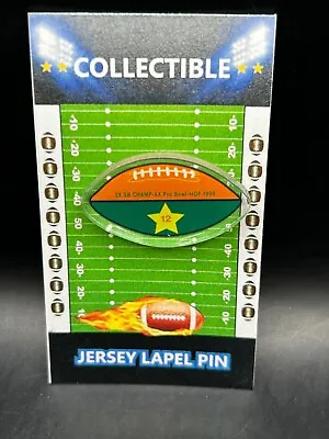 Miami Dolphins Bob Griese Football Lapel Pin-Classic Collectible-2X SB CHAMP • $9.99