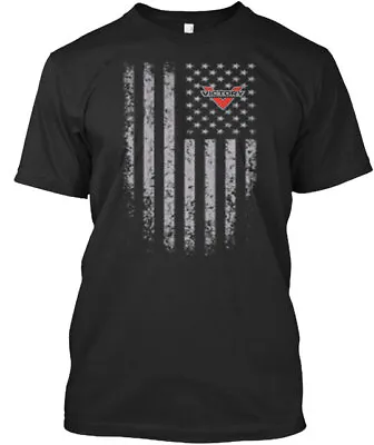 Motorcycle Victory Flag T-Shirt Made In The USA Size S To 5XL • $21.52