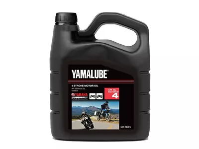 $54.99 • Buy Yamaha Yamalube Mineral Y4 15W50 Motorcycle Oil 4 Litres 90793-AS411-BT