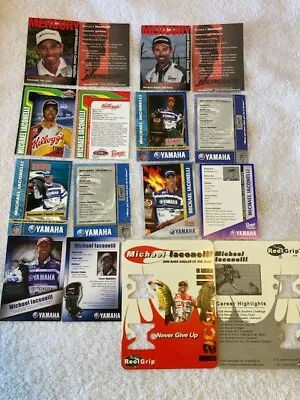 16 MICHAEL MIKE IACONELLI Bass Fishing BASSMASTER TRADING CARDS IKE ROOKIE CARDS • $8