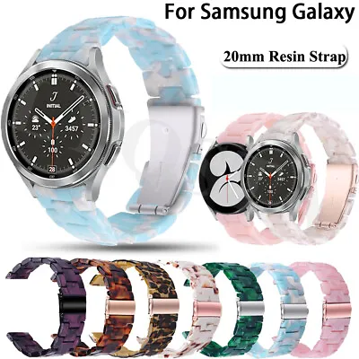 Resin Watch Band Strap Bracelet For Samsung Galaxy Watch Gen 4 40 44mm 42mm 46mm • $20.99