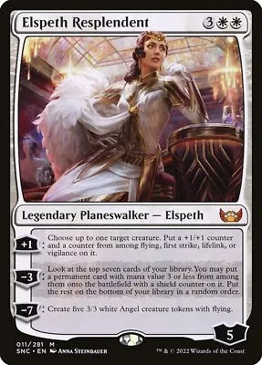 Elspeth Resplendent - Foil Streets Of New Capenna NM MTG • $3.84