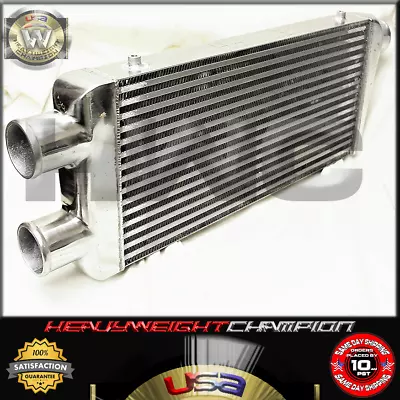 2 In 1 Twin Turbo Aluminum Intercooler For Mustang Viper Skyline GT-R SBC BBC • $124.99