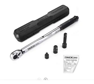 Tacklife 3/8  Torque Wrench Snap Socket Professional Drive Click Type Ratcheting • $26.99