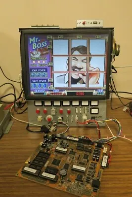 Mr. Boss 8 Liner Slot Machine Arcade PC Board From Subsino -NEW-  • $150
