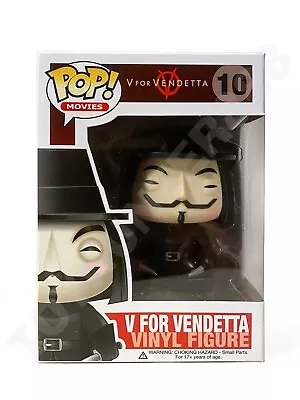 Funko Pop! Movie #10 V For Vendetta Vaulted/ Retired NIB RARE VHTF • $149.95