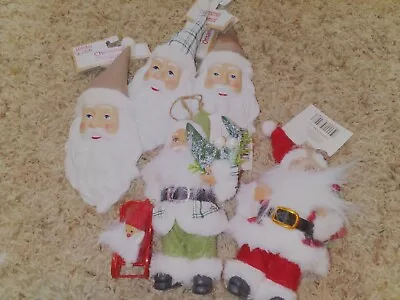 Lot Vintage Christmas Santa Claus Tag Attached • $7.96