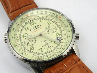 £89.95 • Buy Rotary Men's GS03447/08 Military Chronograph Watch - 100m