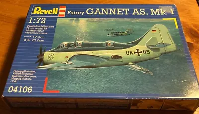 Revell 04106. Fairey Gannet AS. Mk1. Still Bagged. Fine Kit. 1=72 Scale. • £27.95