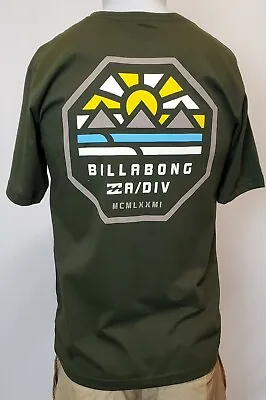 Billabong T-Shirt Men's Size S M Short Sleeve Tailored Fit  Mountain Sunrise  • $14.99