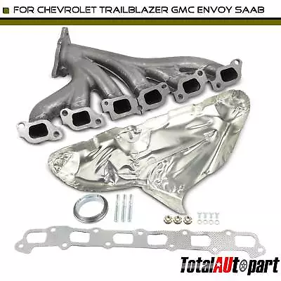 Exhaust Manifold W/ Gasket For Chevy Trailblazer GMC Envoy Saab 9-7x Isuzu 4.2L • $118.99