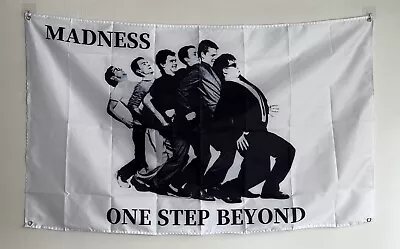 MADNESS ONE STEP BEYOND MUSIC SOUVENIR FLAG- 5x3 FREE 48HR POST • £11.99