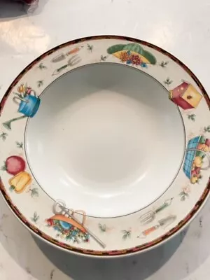 Mikasa Intaglio Country Garden Soup Bowl Discontinued • $4