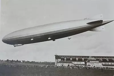 RARE! GERMAN ZEPPELIN LZ-126 (RENAMED USS LOS ANGELES ZR-3) PHOTO C1929 • $8