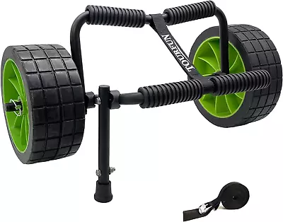 TOURFUN Kayak Cart Paddle Board Cart Kayak Trolley Canoe Dolly SUP Carrier With • $99