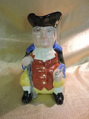 Vintage Colonial Gent Toby Jug Pitcher - DV-1 On The Bottom With A Crown Mark • $7.95