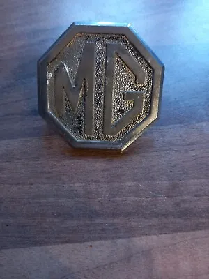 MG B MG MIDGET Rubber BUMPER Front Badge • £10