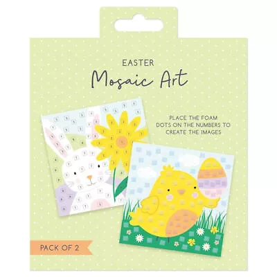 Decorate Your Own Easter Mosaic - Craft Supplies Children Kids DIY Decor House • £2.99