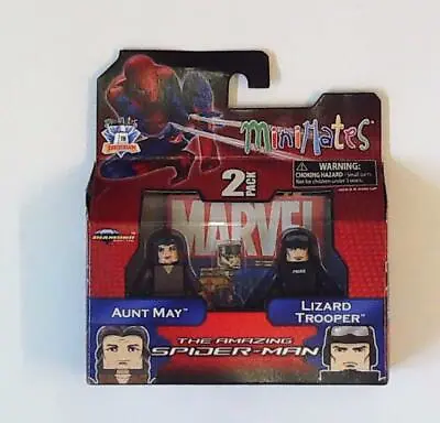 Marvel Minimates Series 46 Amazing Spider-Man Movie Aunt May & Lizard Troop NEW • £15.99