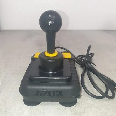 Vintage Zipstick Joystick For C64 Amiga Atari Amstrad Spectrum. New Switches • £34.99