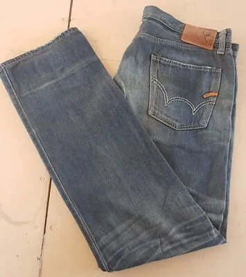 Vintage Edwin 5503LS Made In Japan  Selvedge Jeans Size 38 X 33(40 X 36 Actual) • $89.99