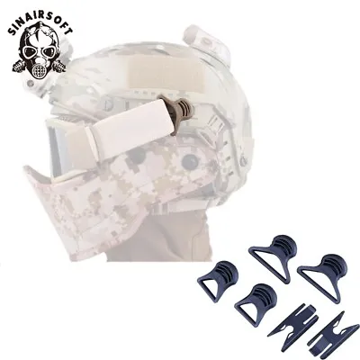 Emerson Fast Helmet Vision Goggle Swivel Clips Big Size Helmet Glasses Rail Gear • £9.59