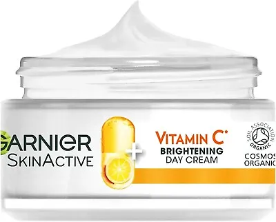 Garnier SkinActive Vitamin C Face Moisturiser For Brightening Day Cream 50ml • £6.59