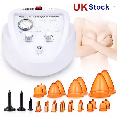 Body Massager Breast Enlargement Butt Beauty Electric Vacuum Body Slim Machine • £121.99