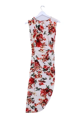£7.10 • Buy Wal G Women's Midi Dress M Cream 100% Polyester