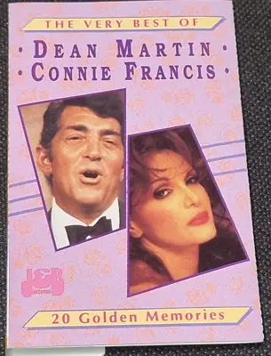 DEAN MARTIN / CONNIE FRANCIS The Very Best Of Audio Cassette Tape • $9.10