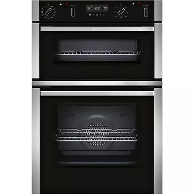 Neff N50 Built-In Electric Double Oven - Stainless Steel U2ACM7HH0B • £1299