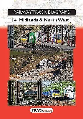 Railway Track Diagrams Book 4 Midlands & North Wes • £21.82