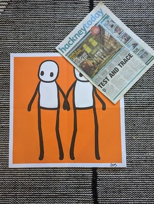 £600 • Buy Stik Print Hackney Today Signed (Orange)