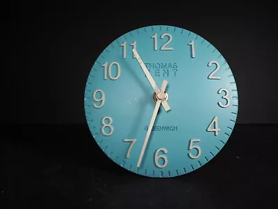 Thomas Kent Pale Blue Desk/Mantel Piece Clock - Working Order • £15.99