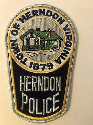 Virginia  Police  -   Herndon  Police VA  Police Patch • $1