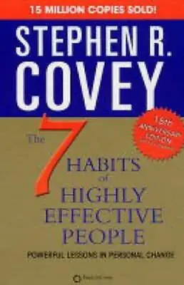 The 7 Habits Of Highly Effective People: Powerful Lessons In Pe - ACCEPTABLE • $4.04