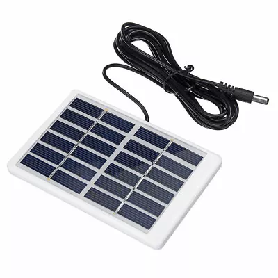 Portable DC 6V 1.2W Solar Panel Polycrystalline Silicon Outdoor Lighting Charger • $8.07