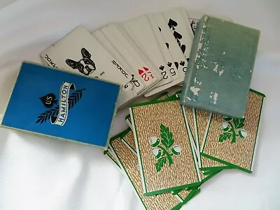 Vintage Deck Po Do Playing Cards Bulldog Joker Terrier  Gold Edge Oakleaf Acorns • $4.95