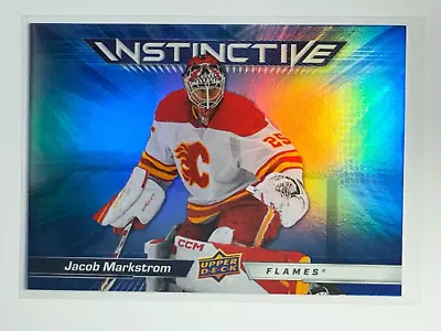 Jacob Markstrom 2023-24 Upper Deck Series 2 Instinctive Calgary Flames #22 • $0.49