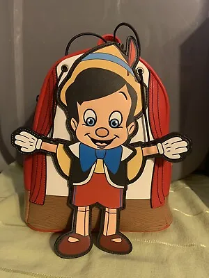 Loungefly Disney Pinocchio Marionette Mini Backpack • $134.89