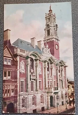 Antique Postcard Colchester Town Hall Posted 1903 • £1.90